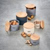 Magu Natur-Design Garlic Pot Beige - Modern Garlic Container with