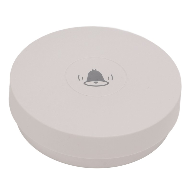 Wireless Doorbell Self Generating 1 Receiver 2 Push Button Battery