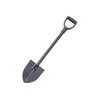 Bully Tools 92712 14-Gauge Round Point Trunk Shovel with Poly