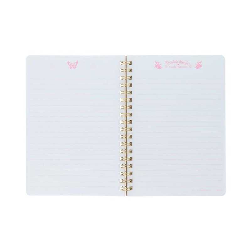 Sunstar Stationery Sanrio Character Notebook, Ring Notebook, B6, Yes! Pretty