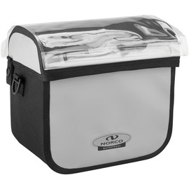 Norco Unisex - Adult Yukon Handlebar Bag, Grey, Black, 25 x 14 x 20 cm