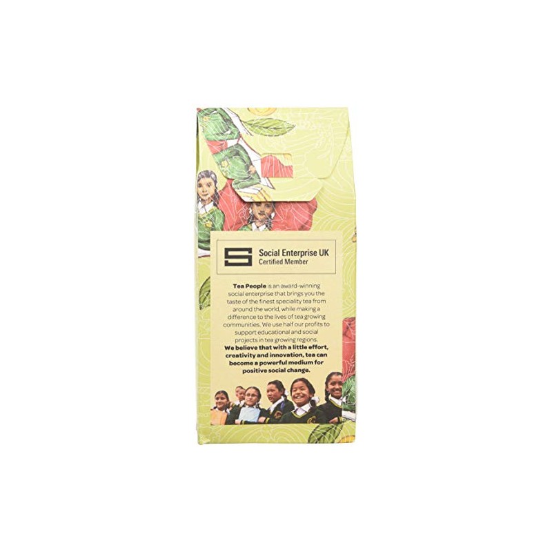 Tea People Jasmine Green, 15 Tea Pyramids in Retail Pack,
