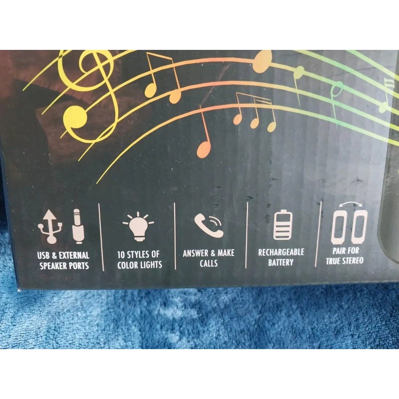 Parsecs Wireless Water Resistant LED Glow Lanterns/Bluet