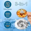 3 in 1 Kitchen Sink Drain Strainer and Stopper, 304