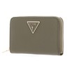GUESS Laurel SLG Medium Zip Around Wallet Sage, Sage