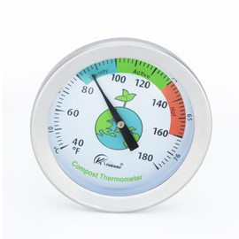 Precision Soil Thermometer - Essential Garden Tool for Accurate Temperature Measurement