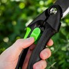 Bypass Secateurs with Soft Grip Handle, Safety Lock & Carbon