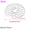 Qrity 4 Pcs Shower Stall Drain Protector, Hair Catcher, Shower