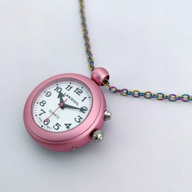 LAKXIUL English Voice Talking Watch for Blind, Visually impaired or Elderly (Pink)