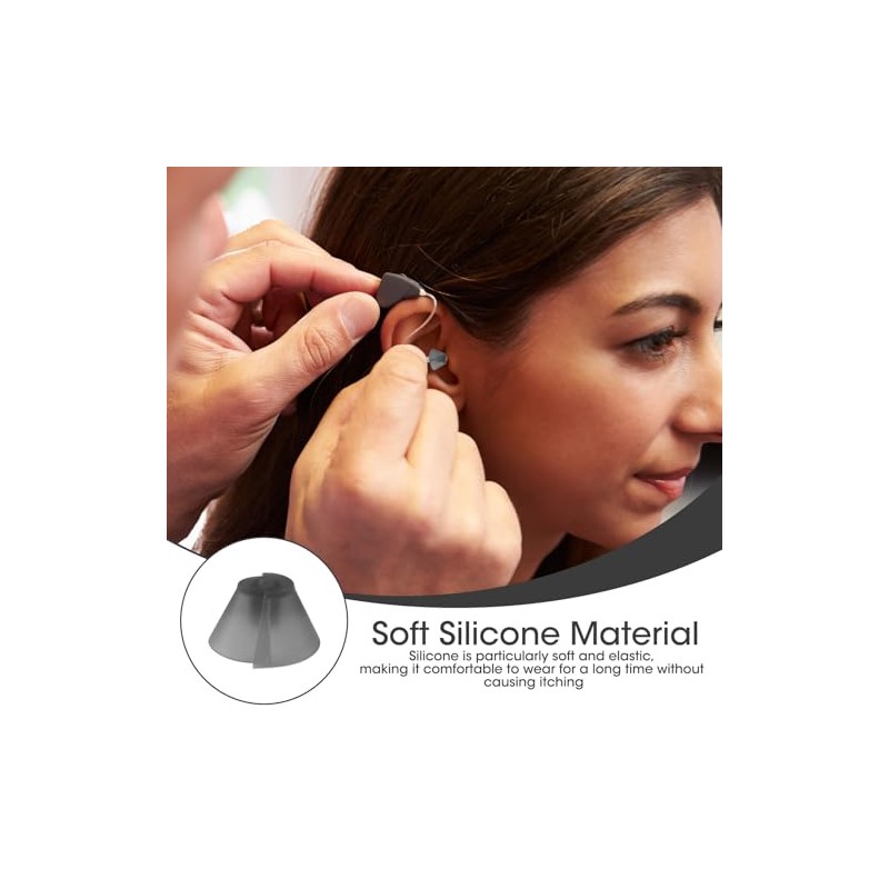 14 PCS Hearing Aid Tulip Dome Replacement Compatible with GN