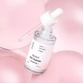 Raviel 깐달걀 모공탄력 각질&피지관리 콜라겐 10X 펩타이드 레티놀 앰플 30ml Peeling Egg Pore Elasticity Dead Skin & Sebum Management Collagen 10X Peptide Retinol Ampoule 30ml [30ml x 1 piece]