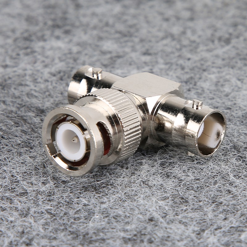 6pcs BNC Male Connector to BNC 2 Female T shape