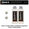 Daub-it Empty Bottles with Mohair Dauber Applicator - 2 Pack