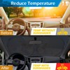 IC ICLOVER Windshield Sun Shade Funny for Car SUV Truck,