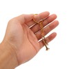 Trumpet Key Chain Pendant Metal Brass Fashionable Stylish Musical Instruments