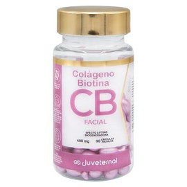 Cpsulas Faciales de Colgeno y Biotina 90 cpsulas Twist-Off Reafirma, Nutre y Revitaliza tu Piel