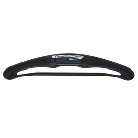 Rapid Plastics 17 1/2" Mod Suit Hanger-AMA, Chrome Metal Hook, Anti-Slip, Packed 12 per Box, Made in USA