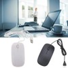 USB 3.0 Wired Slim Mouse, Optical 2.4GHZ USB Desktop Mouse,3