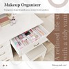 Criusia 11 PCS Clear Plastic Drawer Organizer Set - 5