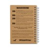 RHINO SRSE3-6 A6 Recycled Save the Rhino Notebook