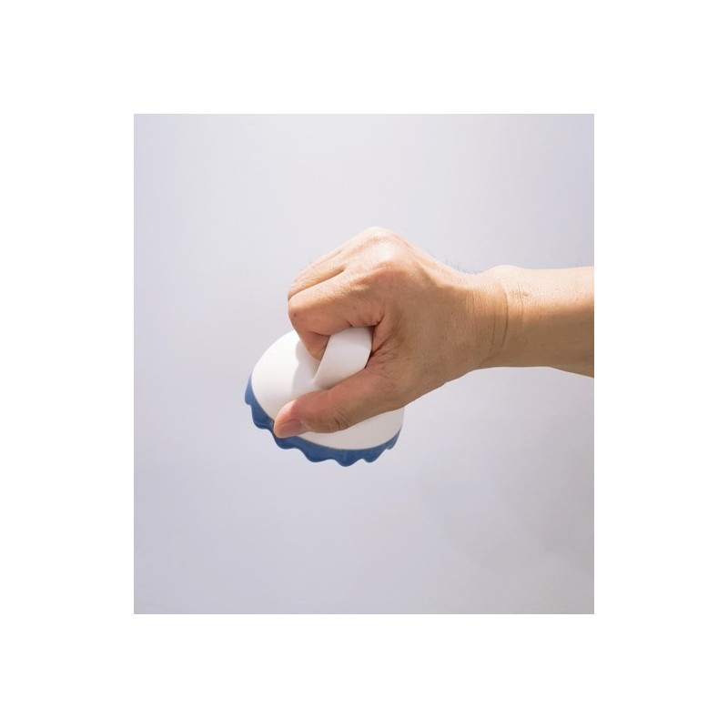 Wheelo's Therapy Blue White Clay Wave Full Body Gua Sha