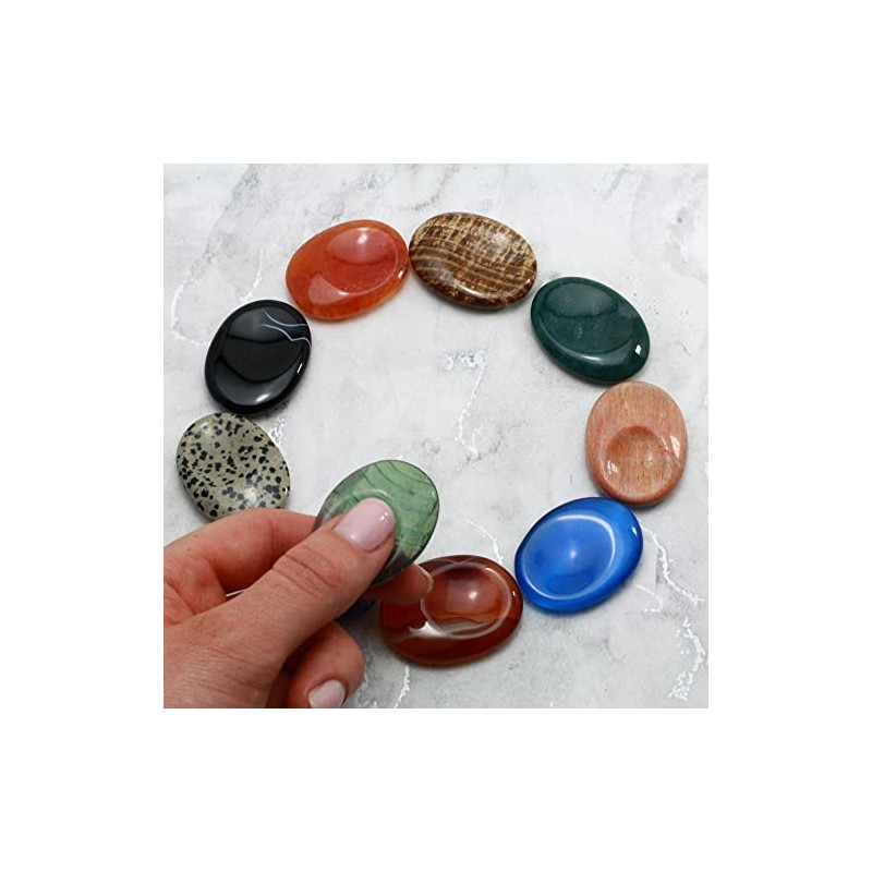 Quartz Thumb Stone by Moonstone