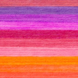 Lion Brand Yarn, Multicolor Varigated Mandala Yarn for Crocheting and Knitting, Craft Yarn, Andorian, 1 Pack