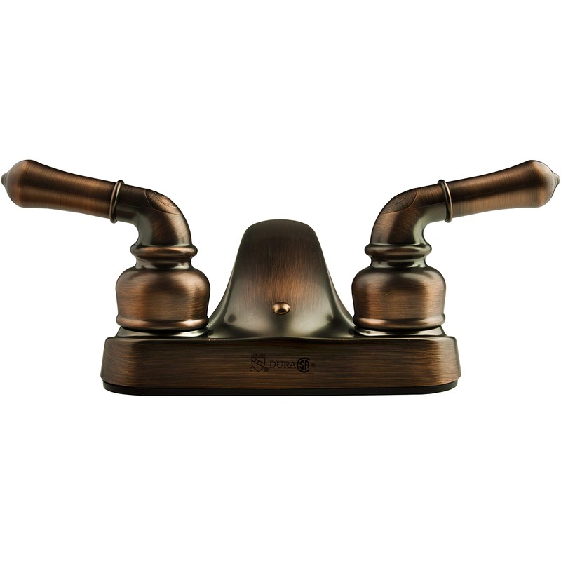 Dura Faucet DF-PL700C-ORB RV Bathroom Faucet with Classical Handles (Oil
