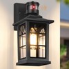 Motion Sensor Outdoor Light Fixture, Dusk to Dawn Porch Light