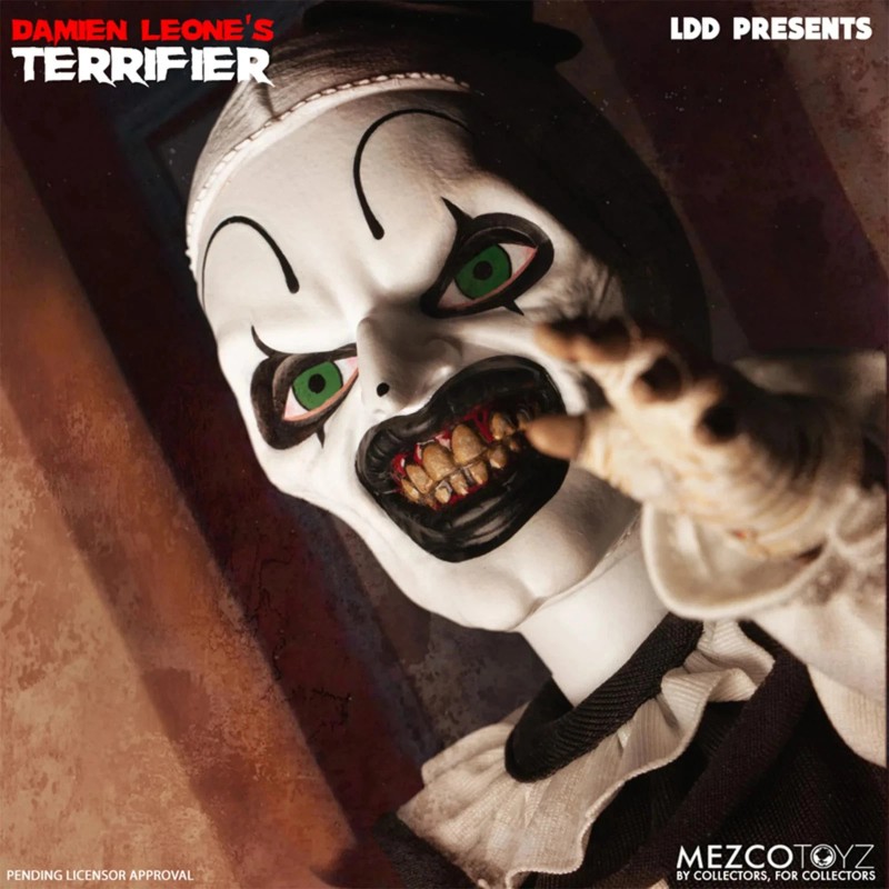 Mezco Terrifier Living Dead Dolls Presents Art the Clown