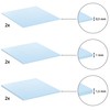 POPPSTAR 6 x Thermal Conductive Pads 50 x 50 mm
