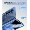 BERFY for Z Fold 7 Case with Screen Protector,Compatible with