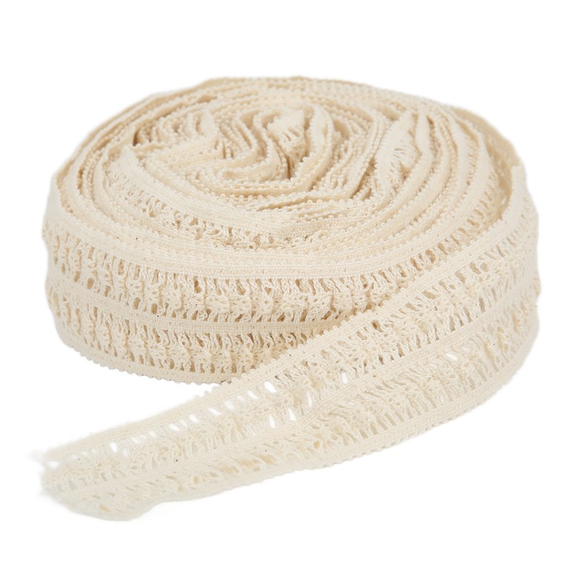 Lace Ribbon Clear Pattern Soft Touch Durable Lace Sewing Trims