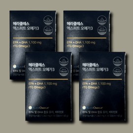 Hercules Expert Omega 3 30 capsules 4 boxes / 헤라클레스 엑스퍼트 오메가3 30캡슐 4박스