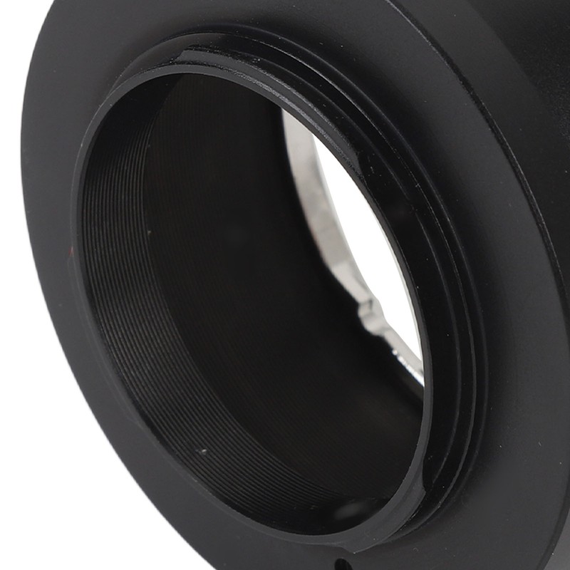 Lens Mount Adapter Ring with Back Cap Aluminum Alloy Lens