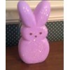 Bethany Lowe 6” Peeps Pastel Purple Easter Bunny Figure W