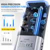 FNIRSI GC-03 Geiger Counter EMF Detector, 3-in-1 Nuclear Radiation Detector