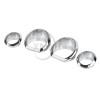 Unbranded Chrome Gauge Bezel Trims For Harley Electra Street Glide