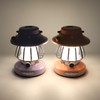 Retro Rechargeable Camping Lantern Infinite Dimming 3 Level Color Temperature