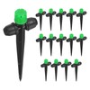 M METERXITY 15-Pack Drip Irrigation Emitters Sprayers, Drippers on 5"/13mm