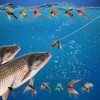 MEISH 12 Pcs Mixed Wet Trout Flies Fly Fishing Lures