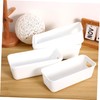 Ciieeo 8Pcs Versatile Plastic Storage Bins for Bathroom Under Sink