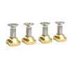 Laroal M8 T Slot Nut Hydrofoil Mounting T-Nuts Brass Connector