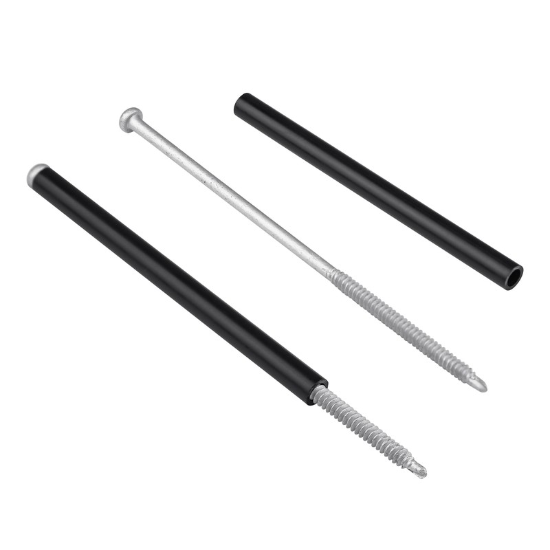 Xadnitu 10 Pieces 7" Gutter Screws with Ferrules and Driving