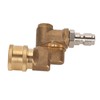 Quick Connecting Pivoting Coupler Attachment 1/4in for Pressure Washer Nozzle