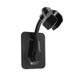 Shower Head Holders, No Drilling, 360° Adjustable, Shower Head Holder, Bathroom Accessories (Black)