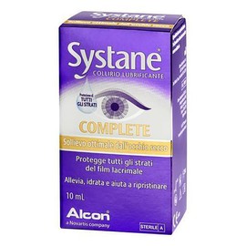 Systane Complete Collirio Lubrificante per l'Occhio Secco, 10 ml