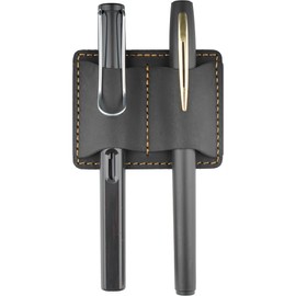 Leather Pen Loop Clip, Inserts Notebook Pen Holder