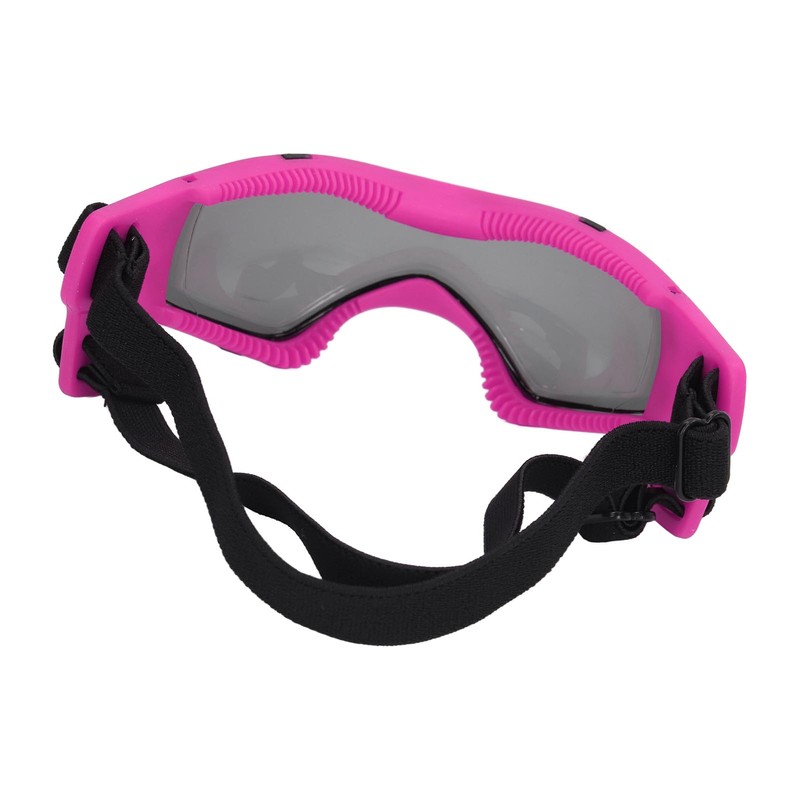 Dog Goggles UV Protection Adjustable Strap Soft Frame Waterproof Anti