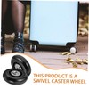 GLEAVI 2pcs Swivel Caster Wheels for Luggage Replacement Easy to